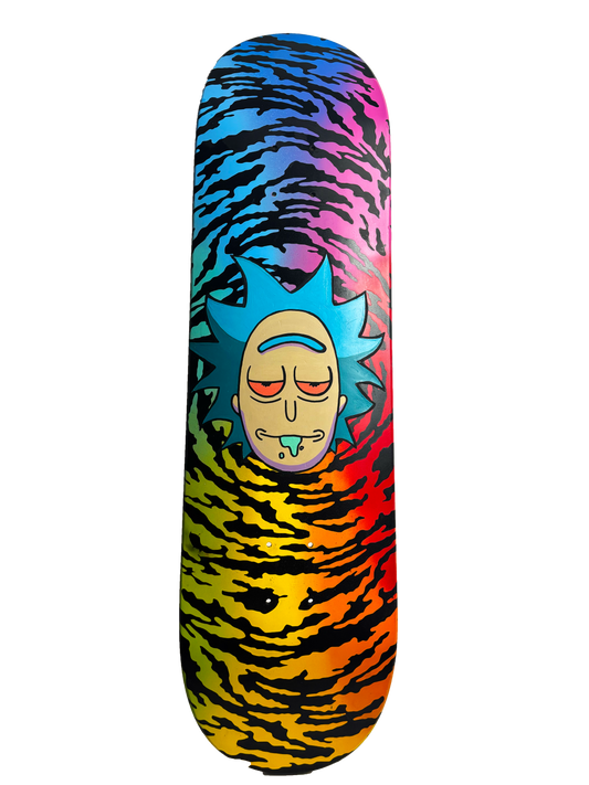 Rick and Morty skateboard